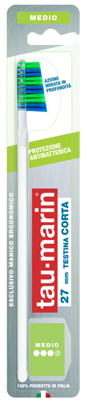 TAUMARIN SPAZZOLINO PROFESSIONAL 27 MEDIO CON ANTIBATTERICO - Farmacianuova.eu