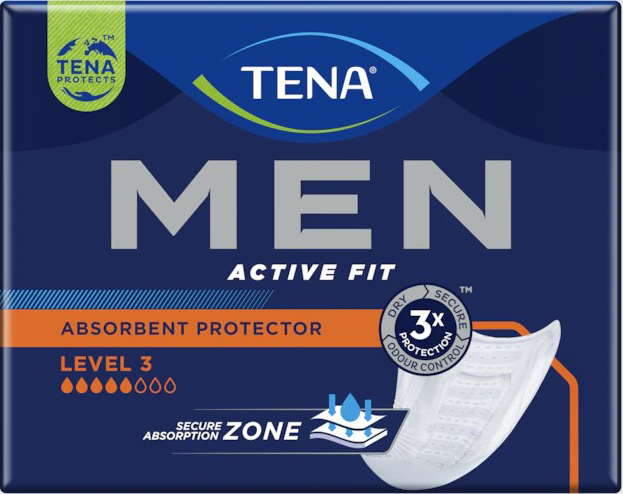 ASSORBENTE INCONTINENZA LEGGERA TENA MEN LIVELLO 3 DUOPACK 2 X 8 PEZZI - Farmacianuova.eu