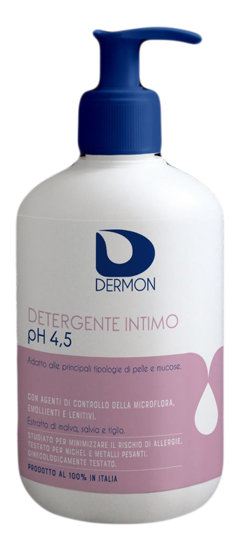 DERMON DETERGENTE INTIMO USO FREQUENTE PH 4,5 500 ML - Farmacianuova.eu
