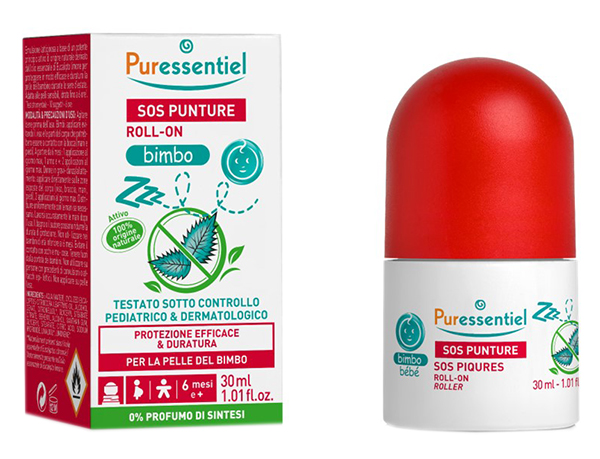 PURESSENTIEL SOS INSETTI ROLL ON BIMBO 30 ML - Farmacianuova.eu