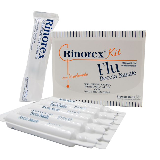 RINOREX FLU DOCCIA KIT - Farmacianuova.eu