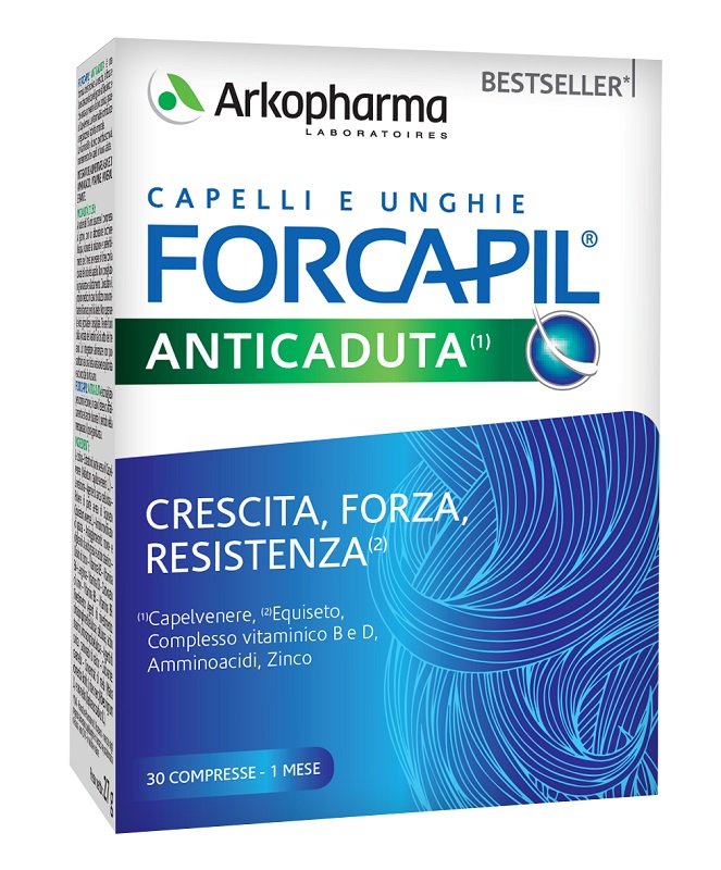 FORCAPIL ANTI CADUTA 30 COMPRESSE - Farmacianuova.eu