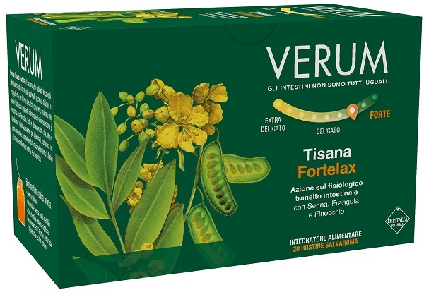 VERUM FORTELAX TISANA 20 FILTRI - Farmacianuova.eu