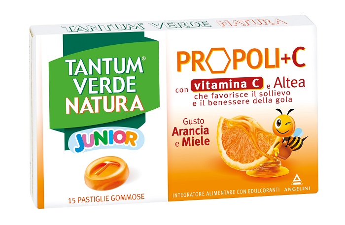 TANTUM VERDE NATURA 15 PASTIGLIE - Farmacianuova.eu