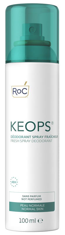 ROC KEOPS DEODORANTE SPRAY FRESCO 48H 100 ML - Farmacianuova.eu