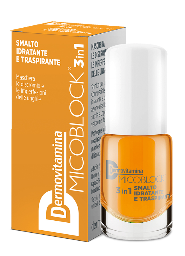 DERMOVITAMINA MICOBLOCK 3IN1 SMALTO IDRATANTE E TRASPIRANTE GIALLO - Farmacianuova.eu