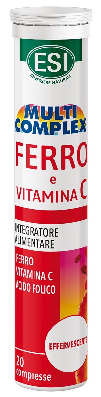 ESI MULTICOMPLEX FERRO VITAMINA C 20 COMPRESSE EFFERVESCENTI - Farmacianuova.eu