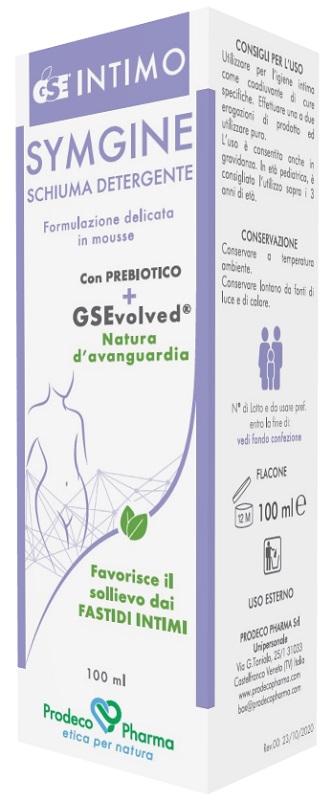 GSE INTIMO SYMGINE SCHIUMA DETERGENTE 100 ML - Farmacianuova.eu