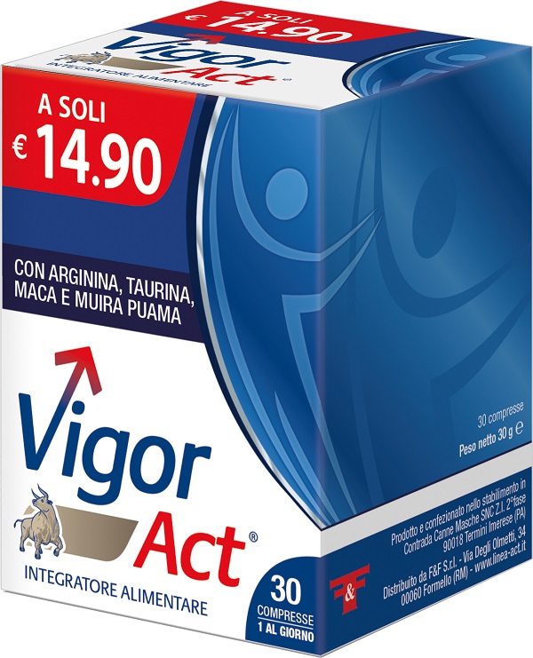 VIGOR ACT 30 COMPRESSE - Farmacianuova.eu