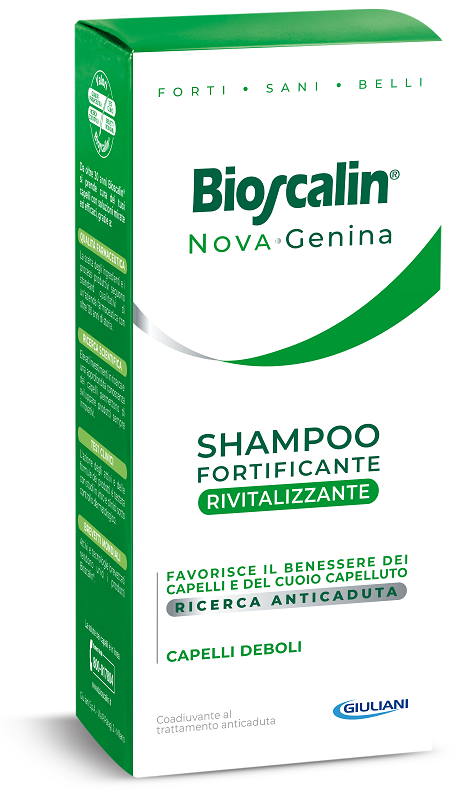 BIOSCALIN NOVA GENINA SHAMPOO FORTIFICANTE RIVITALIZZANTE 200 ML - Farmacianuova.eu