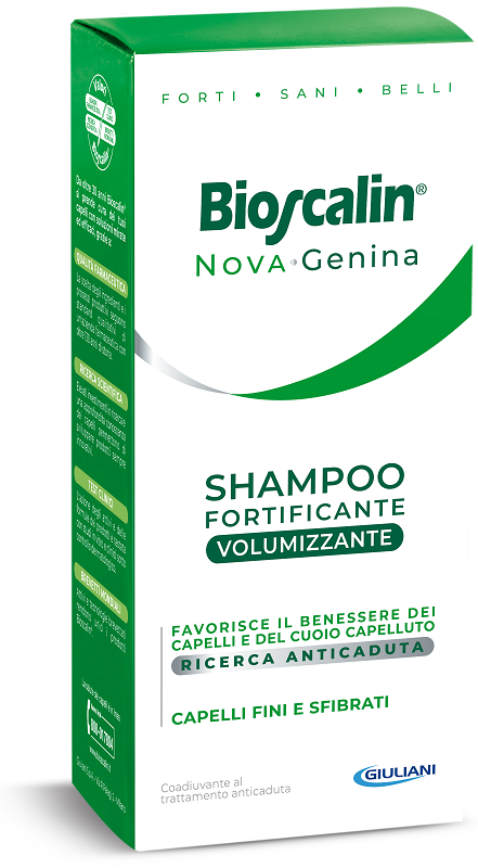 BIOSCALIN NOVA GENINA SHAMPOO FORTIFICANTE VOLUMIZZANTE 200 ML - Farmacianuova.eu