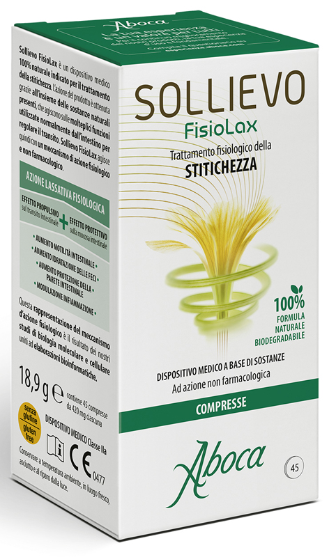 SOLLIEVO FISIOLAX 45 COMPRESSE - Farmacianuova.eu