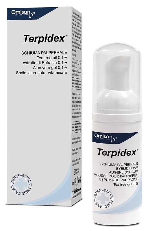 SCHIUMA PALPEBRALE TERPIDEX 50 ML - Farmacianuova.eu