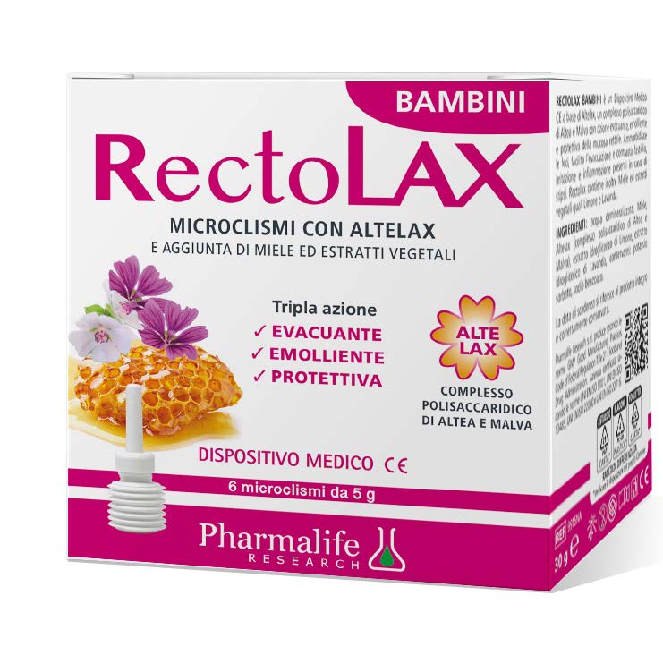 RECTOLAX BAMBINI MICROCLISMI 6 PEZZI DA 5 G - Farmacianuova.eu