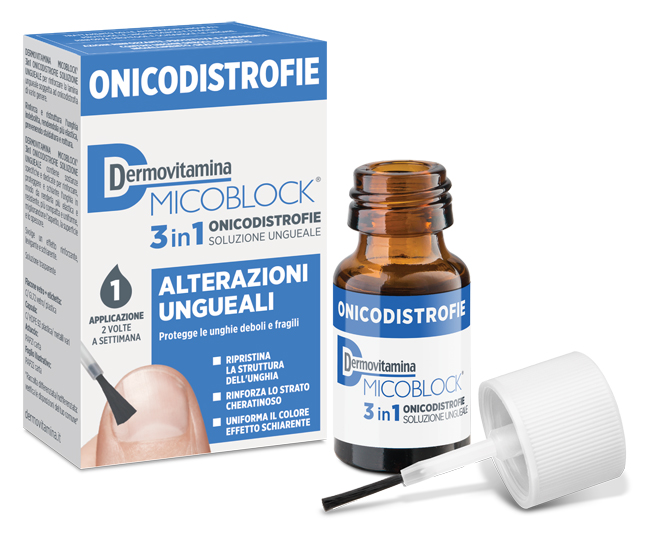 DERMOVITAMINA MICOBLOCK 3IN1 ONICODISTROFIE 7 ML - Farmacianuova.eu