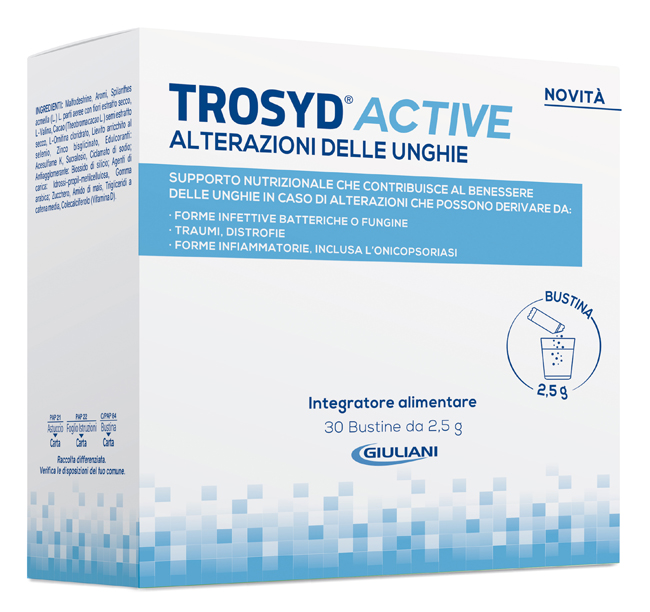 TROSYD ACTIVE ALTERAZIONI UNGHIE 30 BUSTINE - Farmacianuova.eu
