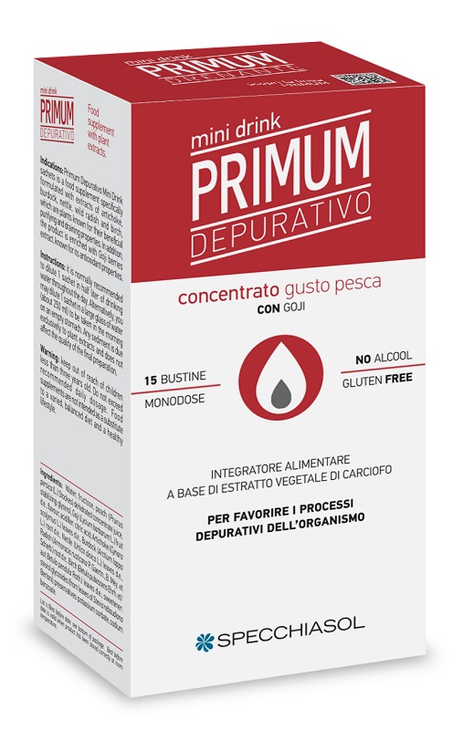 PRIMUM DEPURATIVO MINIDRINK PESCA 15 STICK DA 10 ML - Farmacianuova.eu