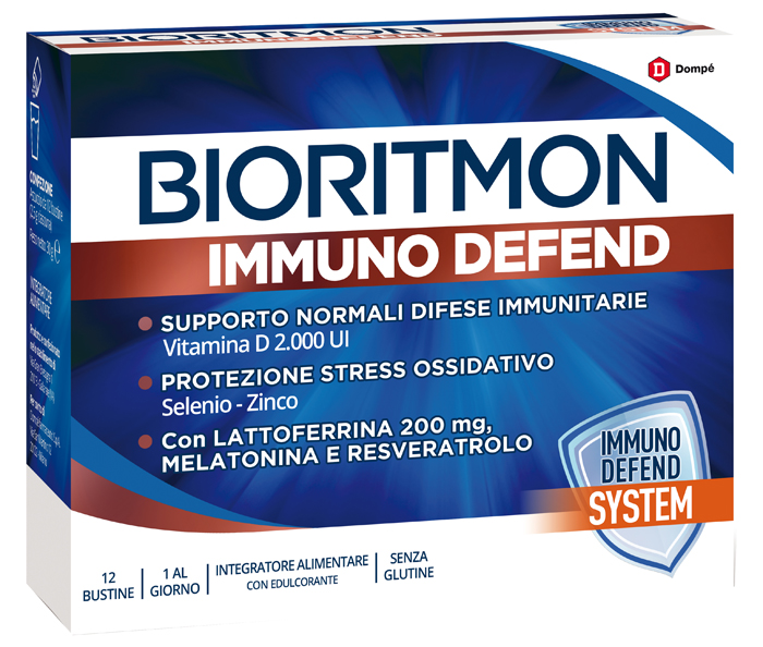 BIORITMON IMMUNO DEFEND 12 BUSTINE - Farmacianuova.eu