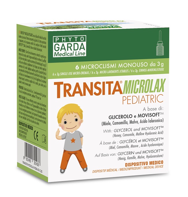 TRANSITA MICROLAX PEDIATRIC 6 MICROCLISMI DA 3 G - Farmacianuova.eu
