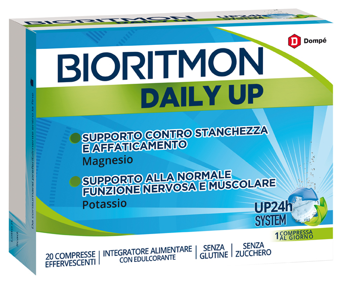 BIORITMON DAILY UP 20 COMPRESSE SENZA ZUCCHERO - Farmacianuova.eu