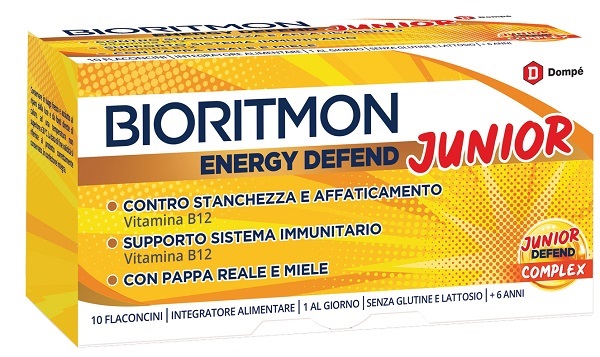 BIORITMON ENERGY DEFEND JUNIOR 10 FLACONCINI 10 ML - Farmacianuova.eu