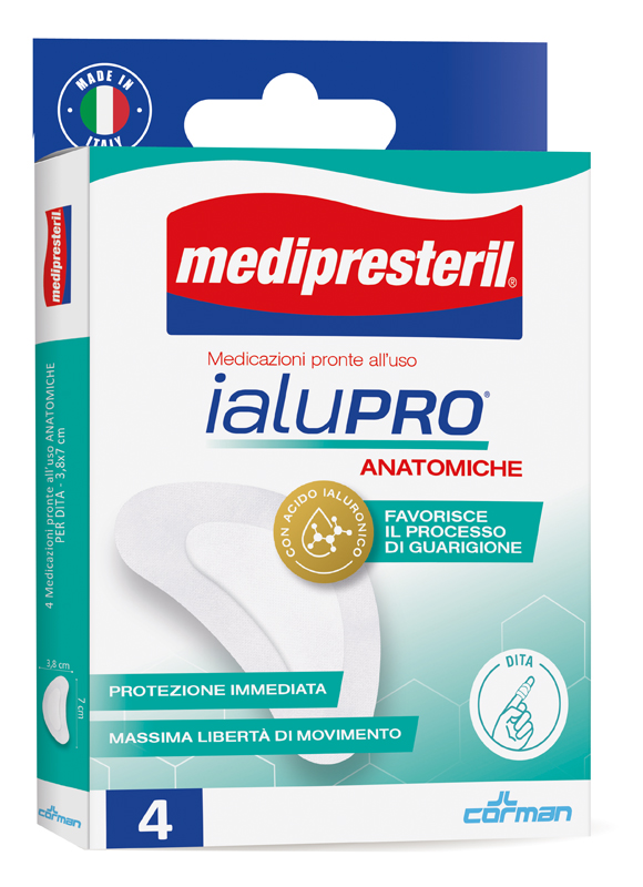 MEDIPRESTERIL IALUPRO DITA 3,8X7 CM 4 PEZZI - Farmacianuova.eu