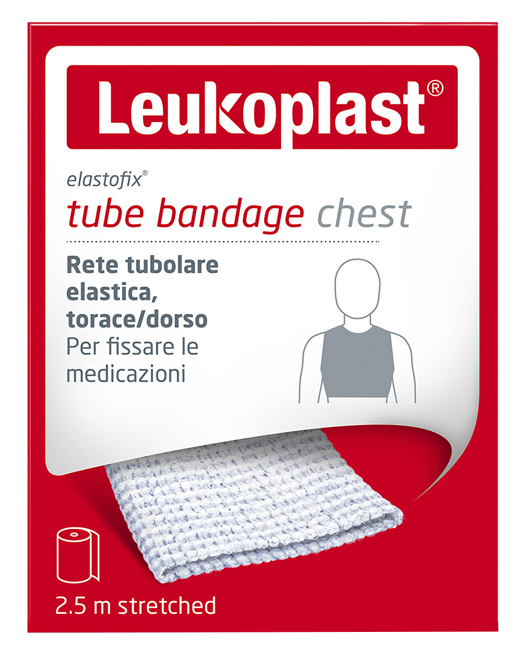 BENDA RETE ELASTOFIX LEUKOPLAST TORACE 2,50 M - Farmacianuova.eu