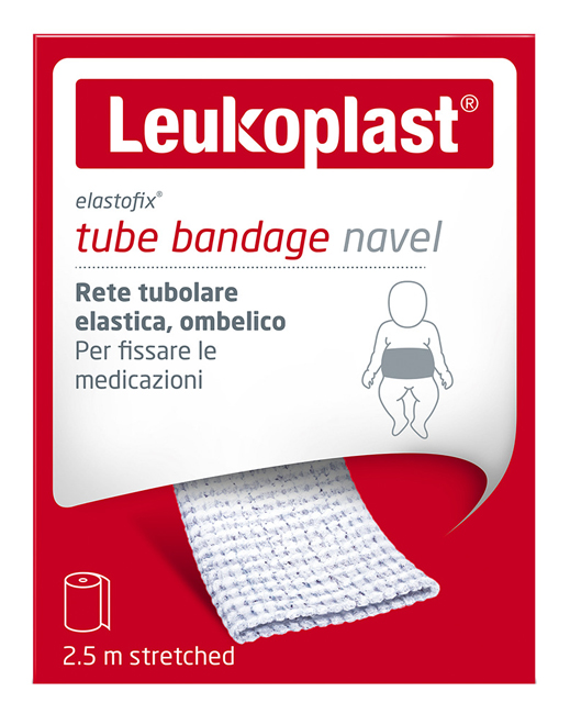BENDA RETE ELASTOFIX LEUKOPLAST OMBELICO 2,50 M - Farmacianuova.eu
