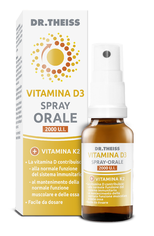 THEISS VITAMINA D3 SPRAY ORALE 20 ML - Farmacianuova.eu