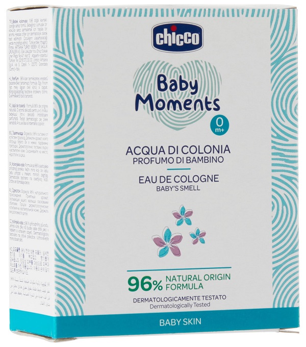 CHICCO BABY MOMENTS ACQUA COLONIA BABY DELICATE 100 ML - Farmacianuova.eu