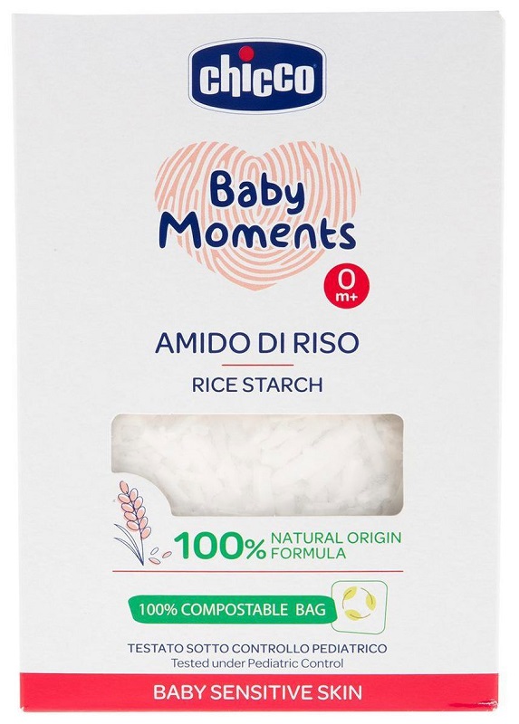 CHICCO BABY MOMENTS AMIDO DI RISO SENS 250 G - Farmacianuova.eu