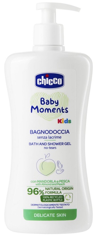 CHICCO BABY MOMENTS BAGNODOCCIA KIDS 500 ML - Farmacianuova.eu