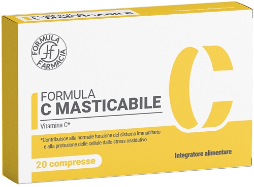 FORMULA C MASTICABILE 20 COMPRESSE DA 500 MG - Farmacianuova.eu