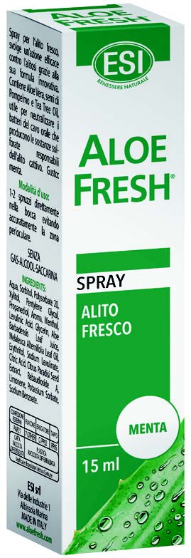 ESI ALOE FRESH SPRAY ALITO MENTA FORTE 15 ML - Farmacianuova.eu