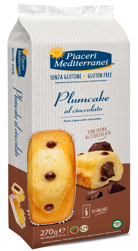 PIACERI MEDITERRANEI PLUMCAKE CIOCCOLATO - Farmacianuova.eu