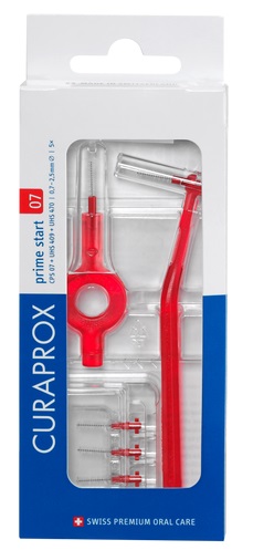 CURAPROX CPS 07 SCOVOLINO PRIME START 07 RED 5 PEZZI - Farmacianuova.eu