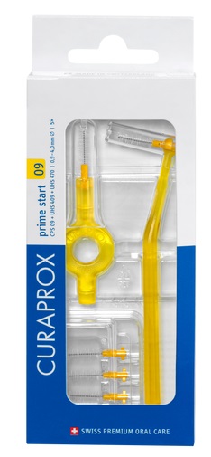 CURAPROX CPS 09 SCOVOLINO PRIME START 09 YELLOW 5 PEZZI - Farmacianuova.eu