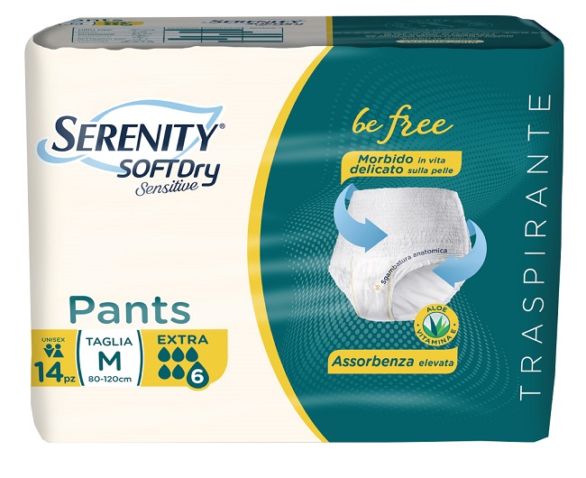 SERENITY PANTS SD SENSITIVE EXTRA M 14 PEZZI - Farmacianuova.eu