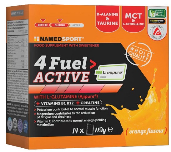 4 FUEL> ACTIVE 14 BUSTINE ORANGE FLAVOUR - Farmacianuova.eu