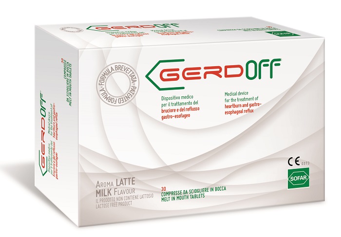 GERDOFF GUSTO LATTE 30 COMPRESSE - Farmacianuova.eu