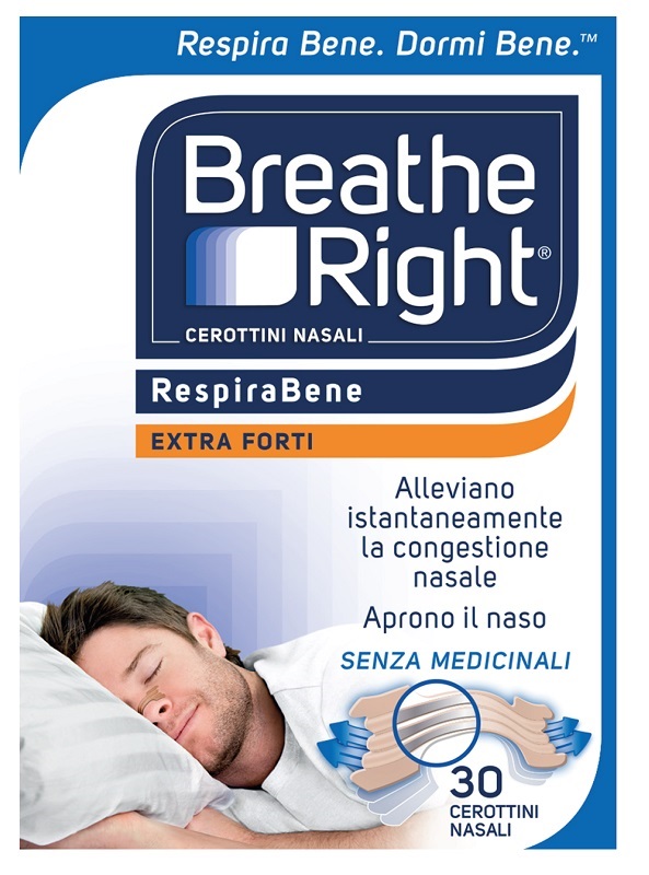 CEROTTI NASALI BREATH RIGHT EXTRA FORTE 30 PEZZI - Farmacianuova.eu