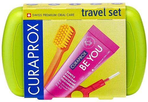 CURAPROX TRAVEL SET GREEN - Farmacianuova.eu