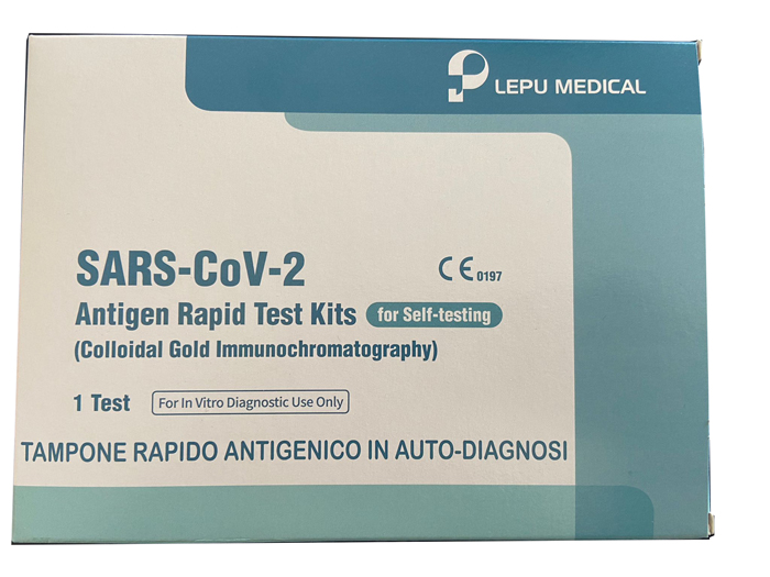 TEST ANTIGENICO RAPIDO COVID-19 AUTODIAGNOSTICO DETERMINAZIONE QUALITATIVA ANTIGENI SARS-COV-2 IN TAMPONI NASALI MEDIANTE IMMUNOCROMATOGRAFIA - Farmacianuova.eu