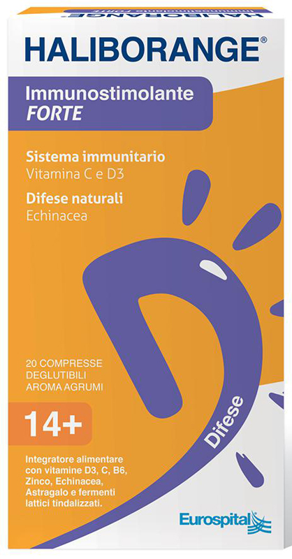 HALIBORANGE IMMUNOSTIMOLANTE FORTE 20 COMPRESSE - Farmacianuova.eu
