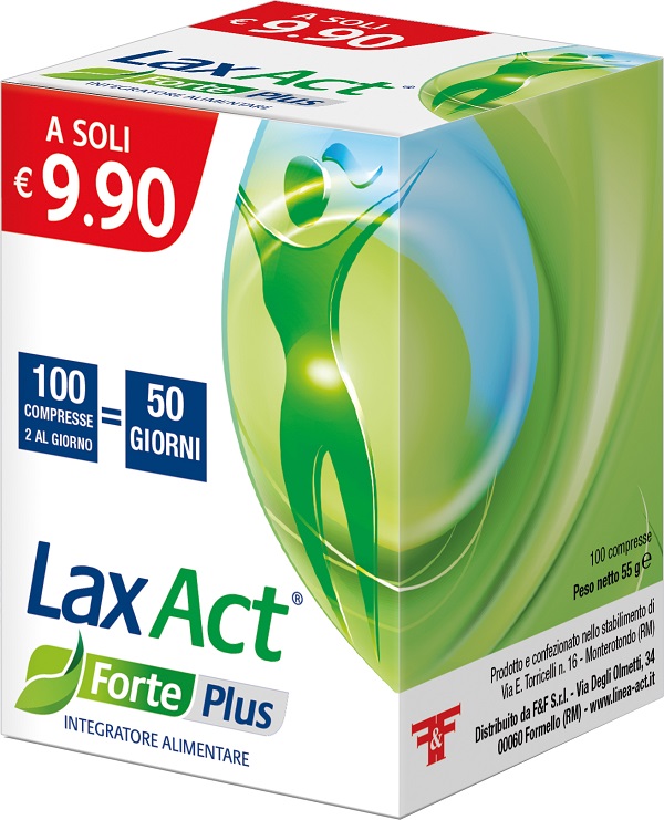 LAX ACT FORTE PLUS 100 COMPRESSE - Farmacianuova.eu