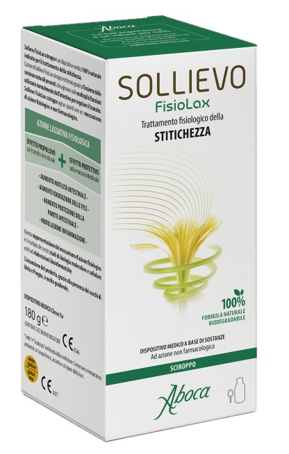 SOLLIEVO FISIOLAX SCIROPPO 180 G - Farmacianuova.eu