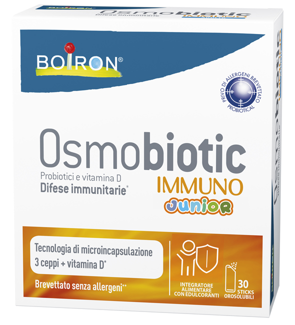 OSMOBIOTIC IMMUNO JUNIOR 30 STICK - Farmacianuova.eu