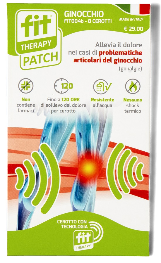 CEROTTO FIT THERAPY GINOCCHIO 8 PEZZI - Farmacianuova.eu