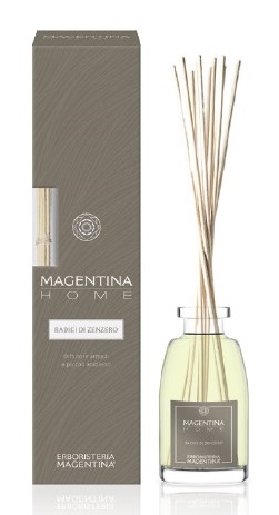 MAGENTINA HOME DIFFUSORE BASTONCINI RADICI DI ZENZERO 100 ML - Farmacianuova.eu