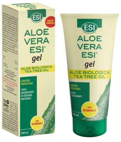 ESI ALOE VERA GEL VITAMINA E + TEA TREE 200 ML - Farmacianuova.eu